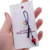 Accesoriu cu pietre semipretioase Coral rosu sfera 10mm si Goldstone albastru 4mm, imagine 3
