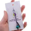 Accesoriu cu pietre semipretioase Crisocola sfera 10mm si Granat 4mm, imagine 4