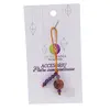 Accesoriu cu pietre semipretioase Cuart tangerin sfera 10mm si Ametist 4mm
