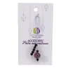 Accesoriu cu pietre semipretioase Turmalina roz sfera 10mm si Onix negru 4mm