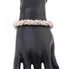 Bratara handmade cu Perle de cultura albe si roz, 5-6mm, imagine 2