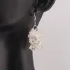 Cercei cu agatatoare ciorchine Cristal de stanca, imagine 2