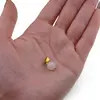 Pandantiv Cuart roz sfera fatetata, 8mm, imagine 3