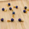 Pandantiv Lapis Lazuli sfera, 8mm, imagine 2