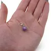 Pandantiv Lepidolit sfera fatetata cu Argint 925, 8mm, imagine 3