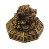 Statueta Feng Shui Broaste raioase pe baza hexagonala din rasina, 7cm, imagine 2