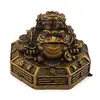 Statueta Feng Shui Broaste raioase pe baza hexagonala din rasina, 7cm