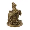 Statueta Feng Shui Cal din rasina, 7,5cm, imagine 2
