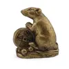 Statueta Feng Shui Sobolan cu moneda, 4cm, imagine 2
