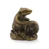 Statueta Feng Shui Sobolan cu moneda, 4cm