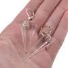 Cercei cu agatatoare Cristal de stanca forma pendul, imagine 3