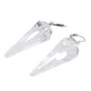 Cercei cu agatatoare Cristal de stanca forma pendul