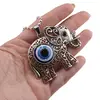 Colier Feng Shui cu pandantiv Elefant cu ochi protector, 6,5cm, imagine 3