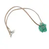 Pandantiv ciorchine Onix verde
