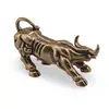 Statueta Feng Shui Bivol din alama, 4,5cm, imagine 2