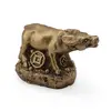Statueta Feng Shui Bivol mediu cu bagua in lateral din rasina, 4cm, imagine 2