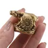 Statueta Feng Shui Bivol mediu cu bagua in lateral din rasina, 4cm, imagine 3