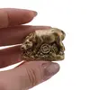 Statueta Feng Shui Bivol mediu cu monede din rasina, 4cm, imagine 3