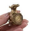Statueta Feng Shui Bivol mediu si Bagua  din rasina, 4,5cm, imagine 3