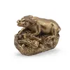 Statueta Feng Shui Bivol mic cu Ru yi din rasina, 3cm