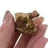 Statueta Feng Shui Bivol mic cu Wu lou din rasina, 3cm, imagine 3
