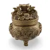 Statueta Feng Shui Bolul prosperitatii cu Dragon din rasina, 11cm