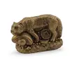 Statueta Feng Shui Tigru cu pepita din rasina, 4cm