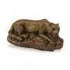 Statueta Feng Shui Tigru cu Ru yi din rasina, 4,5cm