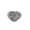 Inima rulata Jasp dalmatian, 30-40mm