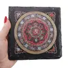 Placa Feng Shui din piatra cu mandala tibetana, imagine 3