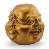 Statueta Feng Shui din rasina Capul lui Buddha cu patru fete, 11cm