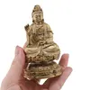 Statueta Feng Shui Kwan Yin din rasina, 10cm, imagine 3