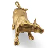 Statueta Feng Shui taur din metal, 19cm, imagine 2