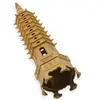 Statueta pagoda cu 9 nivele din metal auriu, 20cm, imagine 2