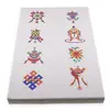 Tablou canva cu cele 8 simboluri tibetane, imagine 2