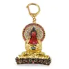 Amuleta Breloc Feng Shui cu Amitabha din metal, 11cm