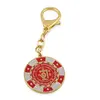 Amuleta Breloc Feng Shui cu Talismanul castigator din metal, 11cm, imagine 2