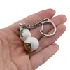 Amuleta Breloc Feng Shui cu Wu lou alb din metal, 10cm, imagine 3