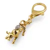 Amuleta Feng Shui Bivol si Sobolan din metal, 10cm