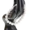 Bratara Coral 8mm, pe elastic, 19cm, imagine 2