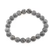 Bratara din Jasp earth 8-9mm, pe elastic, 19cm