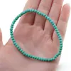 Bratara din Turcoaz verde mat 4mm, pe elastic, 19cm, imagine 3