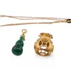 Colier Feng Shui Sacul prosperitatii cu Wu Lou pentru prosperitate, imagine 2