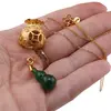 Colier Feng Shui Sacul prosperitatii cu Wu Lou pentru prosperitate, imagine 4