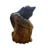 Decoratiune din lemn Buddha dormind, imagine 2