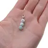 Pandantiv din Larimar sfere si argint 925, 5-6mm, imagine 3