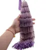 Sirag Ametist degrade sfere fatetate 3mm, 31-32cm, imagine 2