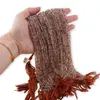 Sirag Cuart rutilat rosu sfere fatetate 3mm, 31-32cm, imagine 3