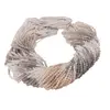 Sirag Piatra lunii gri degrade sfere fatetate 4mm, 31-32cm