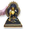 Statueta din bronz Buddha Shakyamuni, imagine 3